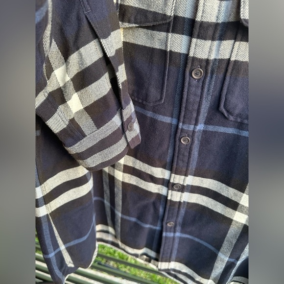 Burberry Men's Navy Plaid Jacket XXL/XL - Picture 3 of 8